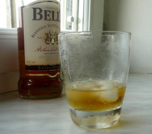 scotch, виски со льдом